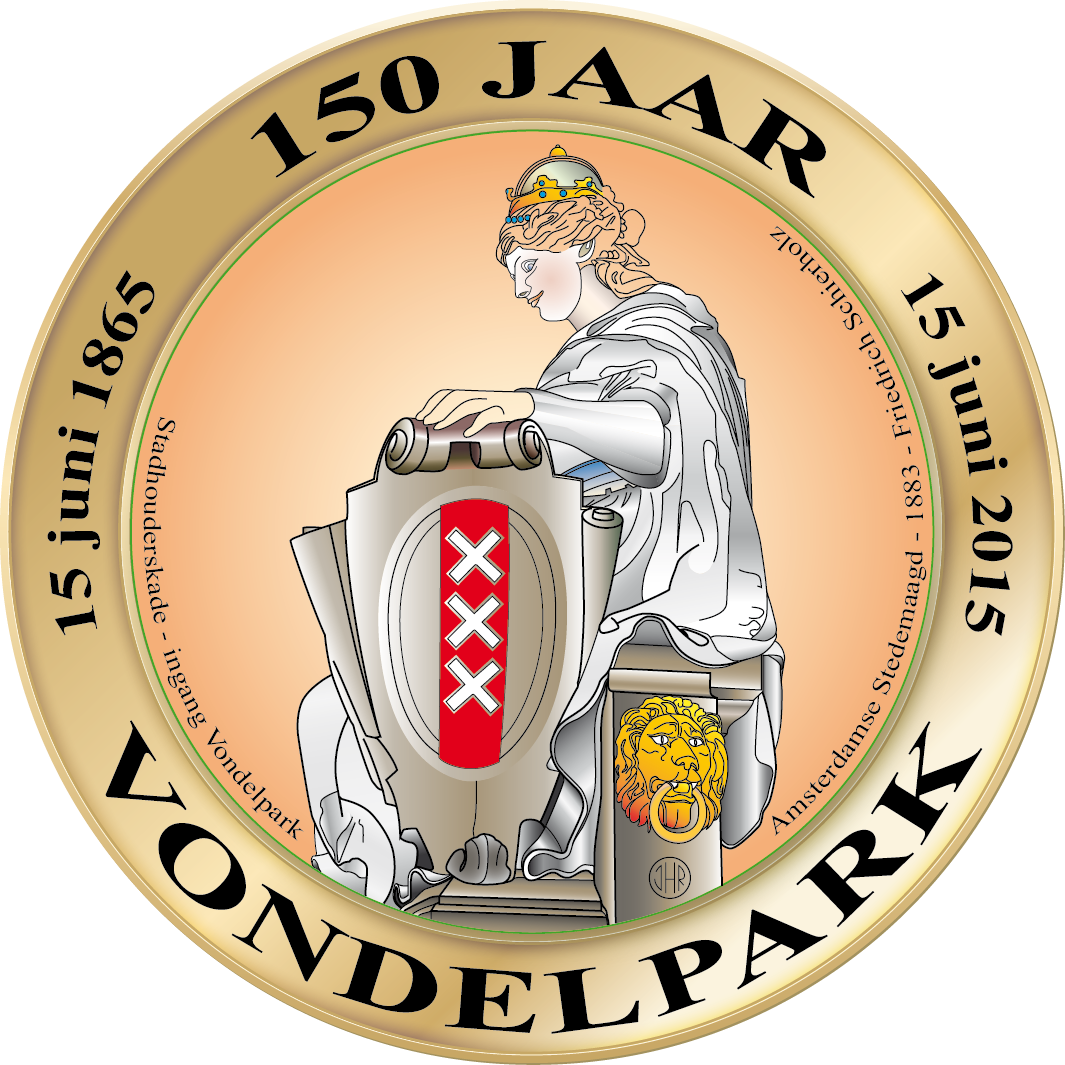 Penning 150 jaar Vondelpark - 15 juni 2015