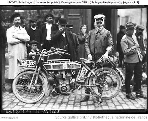 NSU motorfiets 1912